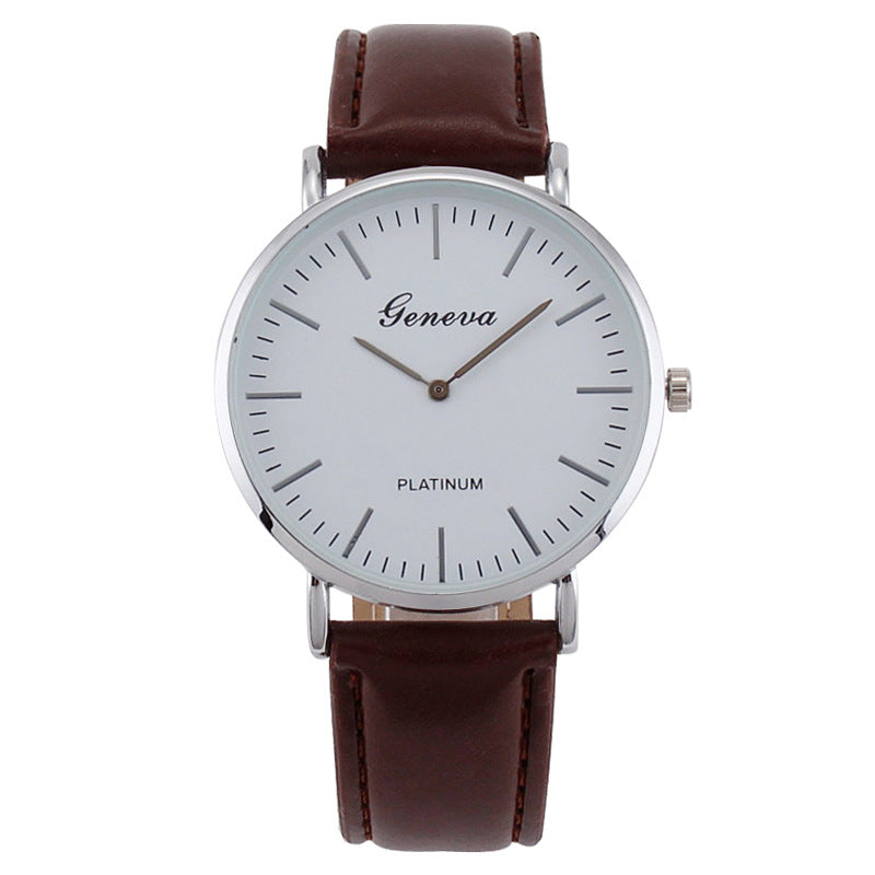 Ultra-thin Minimalist Leather Belt For Men