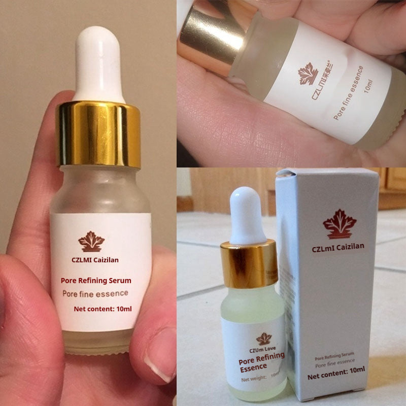 Pore Refining Serum cleansing the face